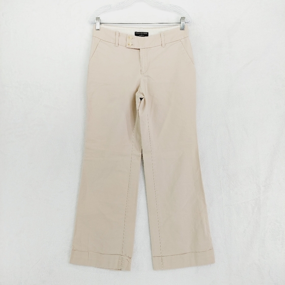 Banana Republic Beige Tan Jackson Fit Straight Leg Pants P6568 - Picture 1 of 8